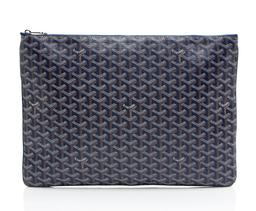 Goyard Goyardine Canvas Senat GM Pouch - Leather - Multicolor