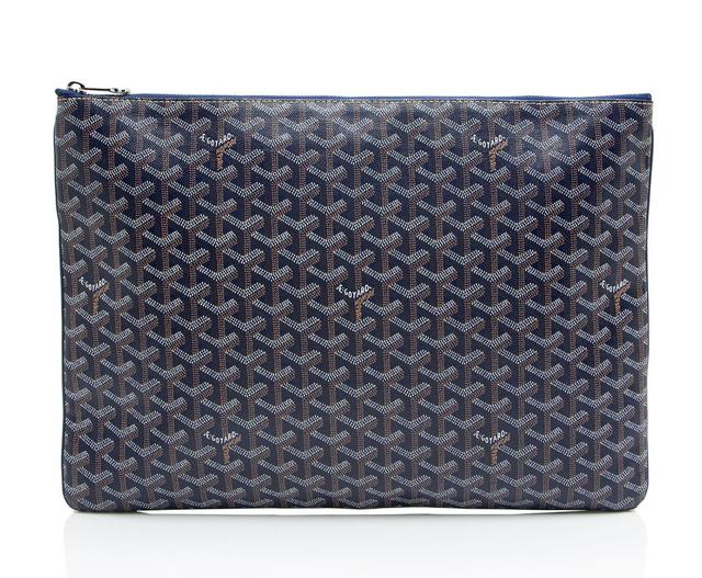 Goyard Goyardine Canvas Senat GM Pouch