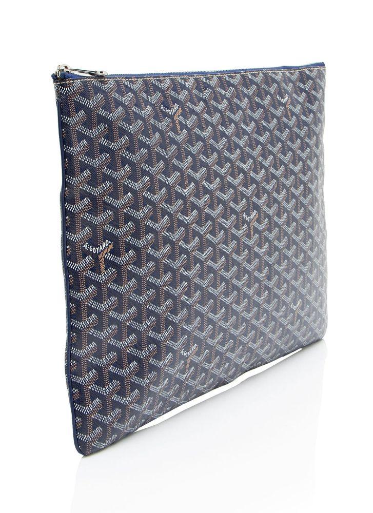Goyard Goyardine Canvas Senat GM Pouch - Leather - Multicolor