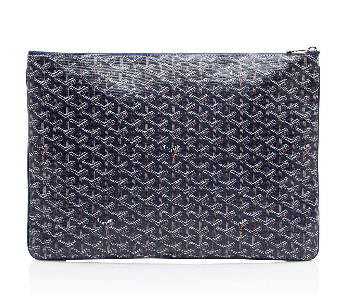 Goyard Goyardine Canvas Senat GM Pouch - Leather - Multicolor