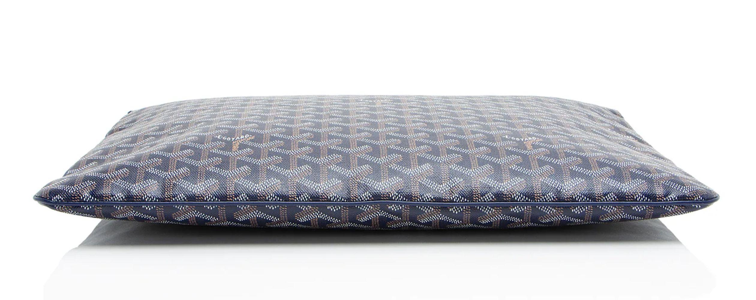 Goyard Goyardine Canvas Senat GM Pouch - Leather - Multicolor