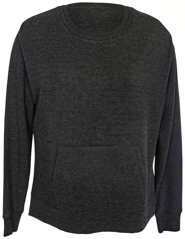 GreenTea Soft & Yummy Women's Top M - Charcoal