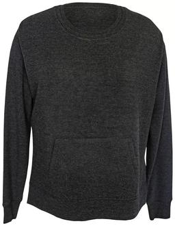 GreenTea Soft & Yummy Women's Top XXL - Charcoal