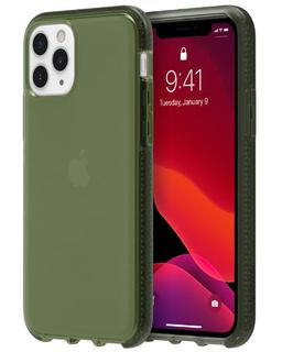 Griffin Survivor Clear Phone Case for iPhone 11 Pro Max - Bronze Green