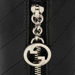 Gucci Calfskin Blondie Mini Barrel Bag - Calfskin - Black