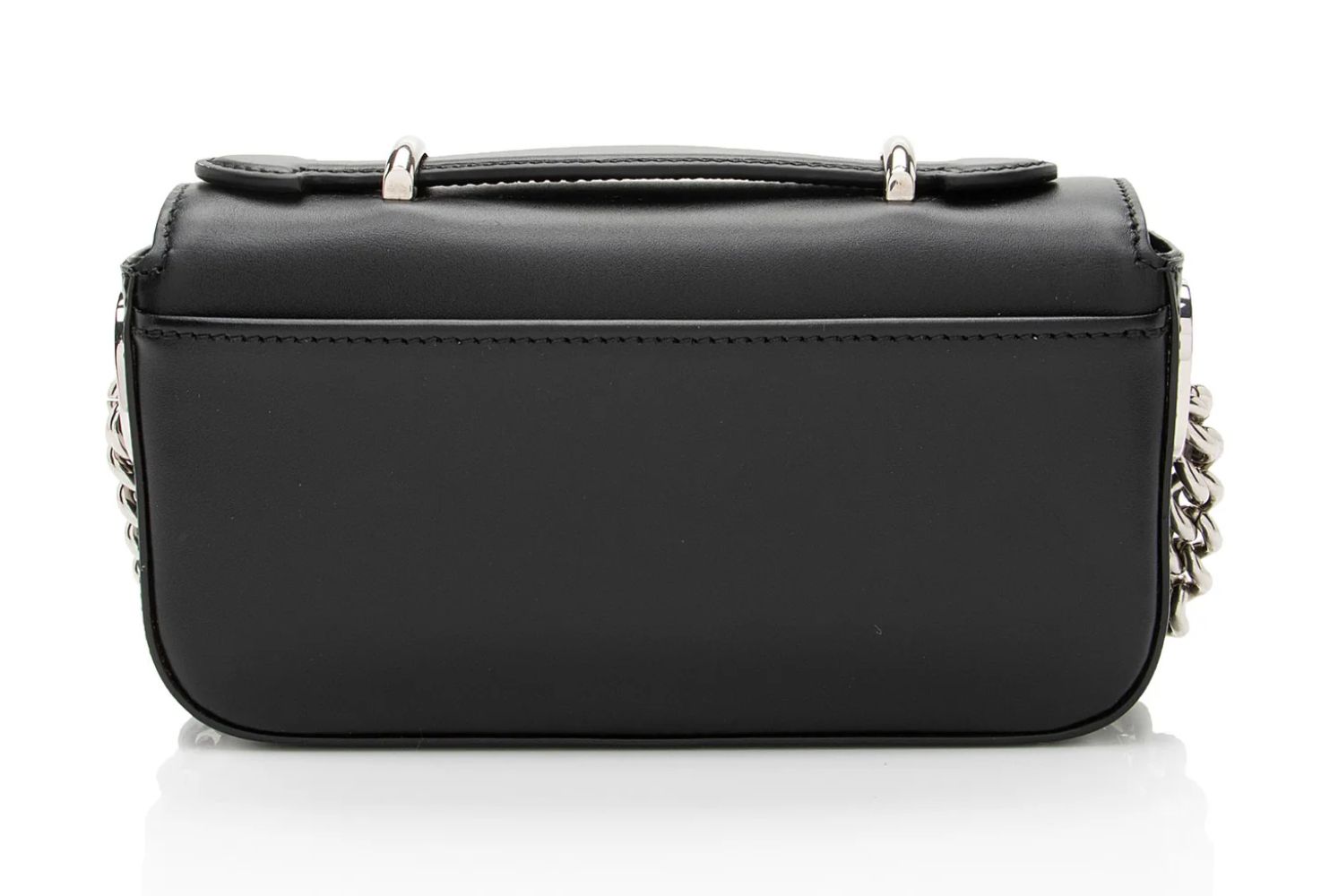 Gucci Calfskin Petite GG Mini Shoulder Bag - Calfskin - Black