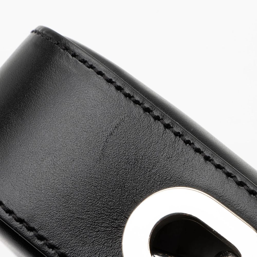 Gucci Calfskin Petite GG Mini Shoulder Bag - Calfskin - Black