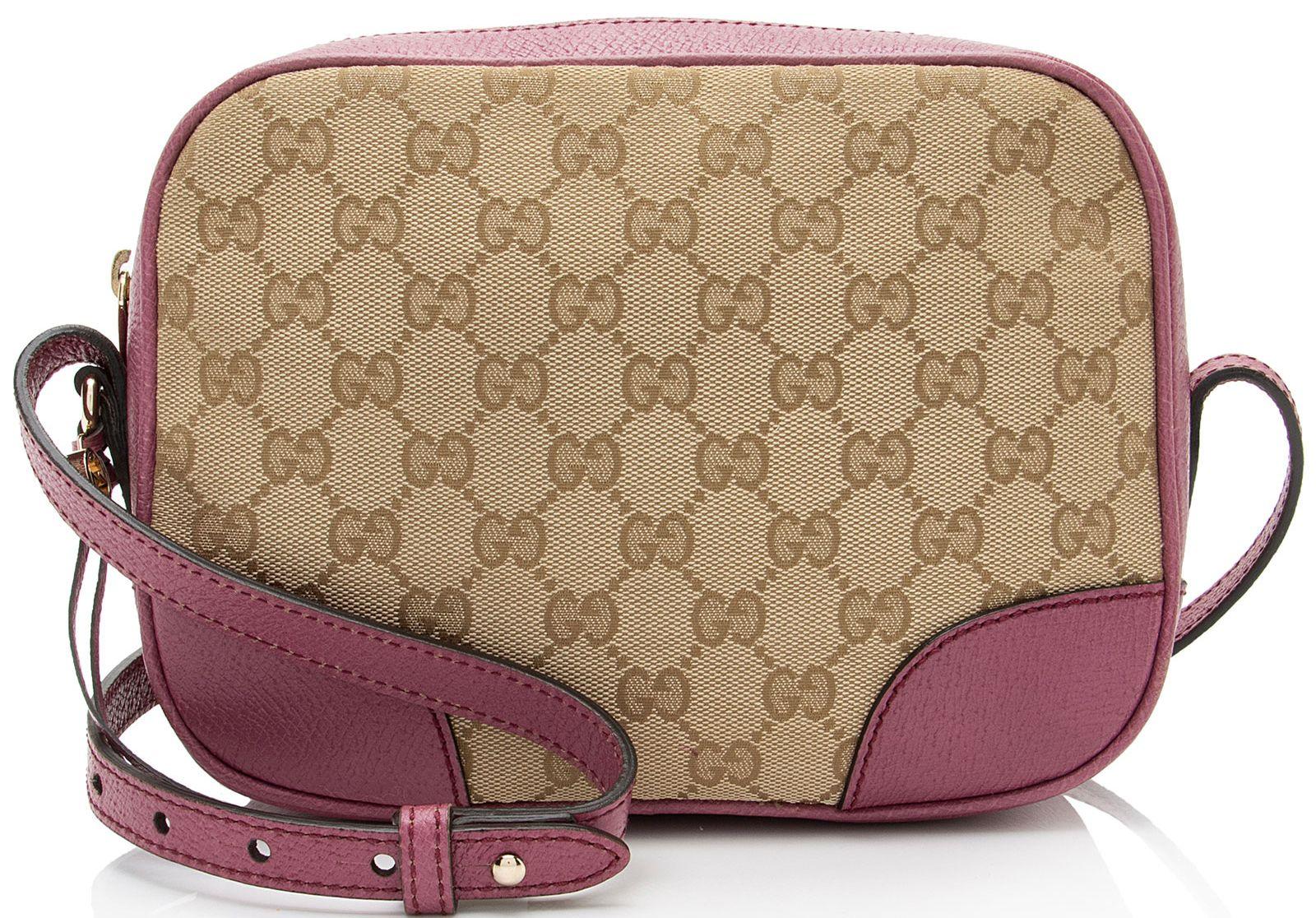 Gucci GG Canvas Bree Mini Messenger