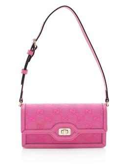 Gucci GG Canvas Luce Mini Shoulder Bag - Canvas - Pink