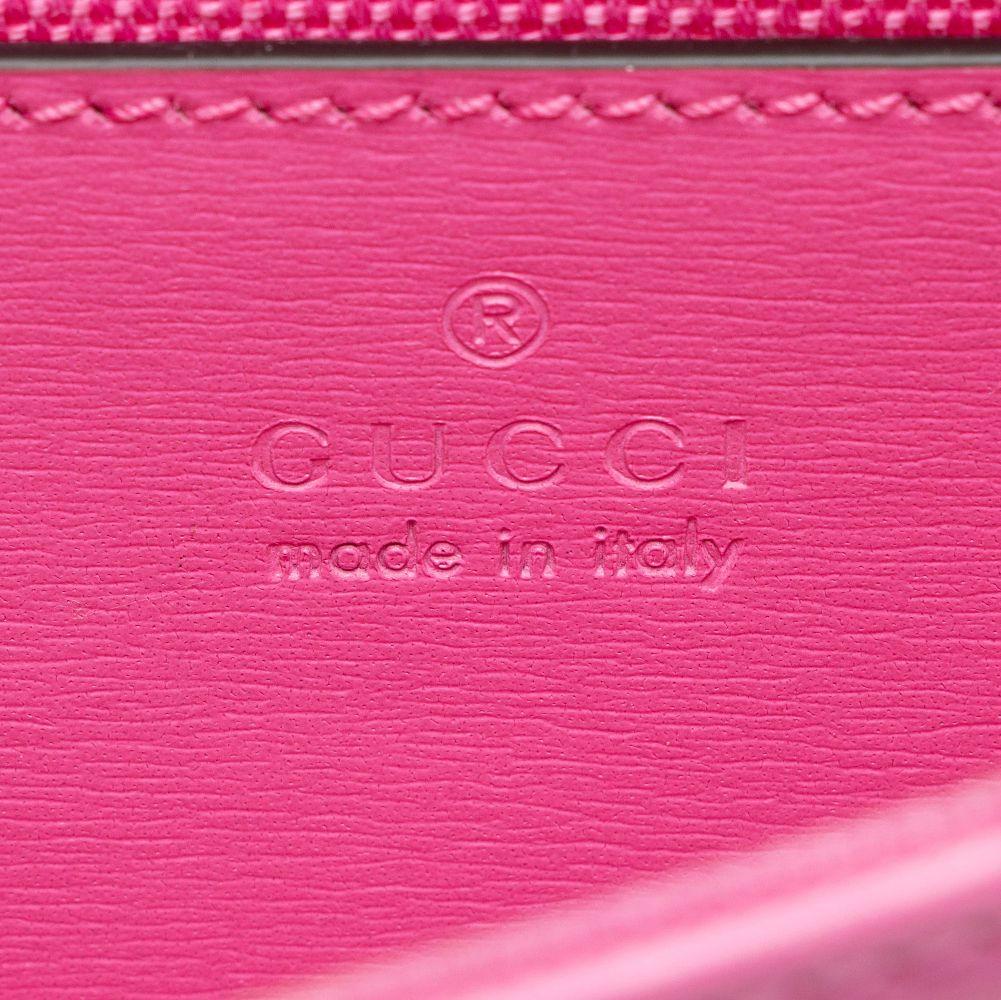 Gucci GG Canvas Luce Mini Shoulder Bag - Canvas - Pink