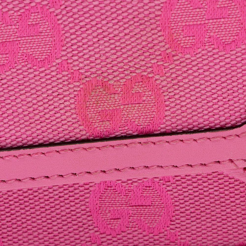 Gucci GG Canvas Luce Mini Shoulder Bag - Canvas - Pink