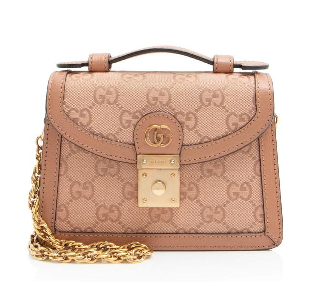 Gucci GG Canvas Ophidia Mini Top Handle