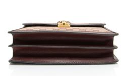 Gucci GG Canvas Ophidia Small Top Handle - Canvas - Brown/Red