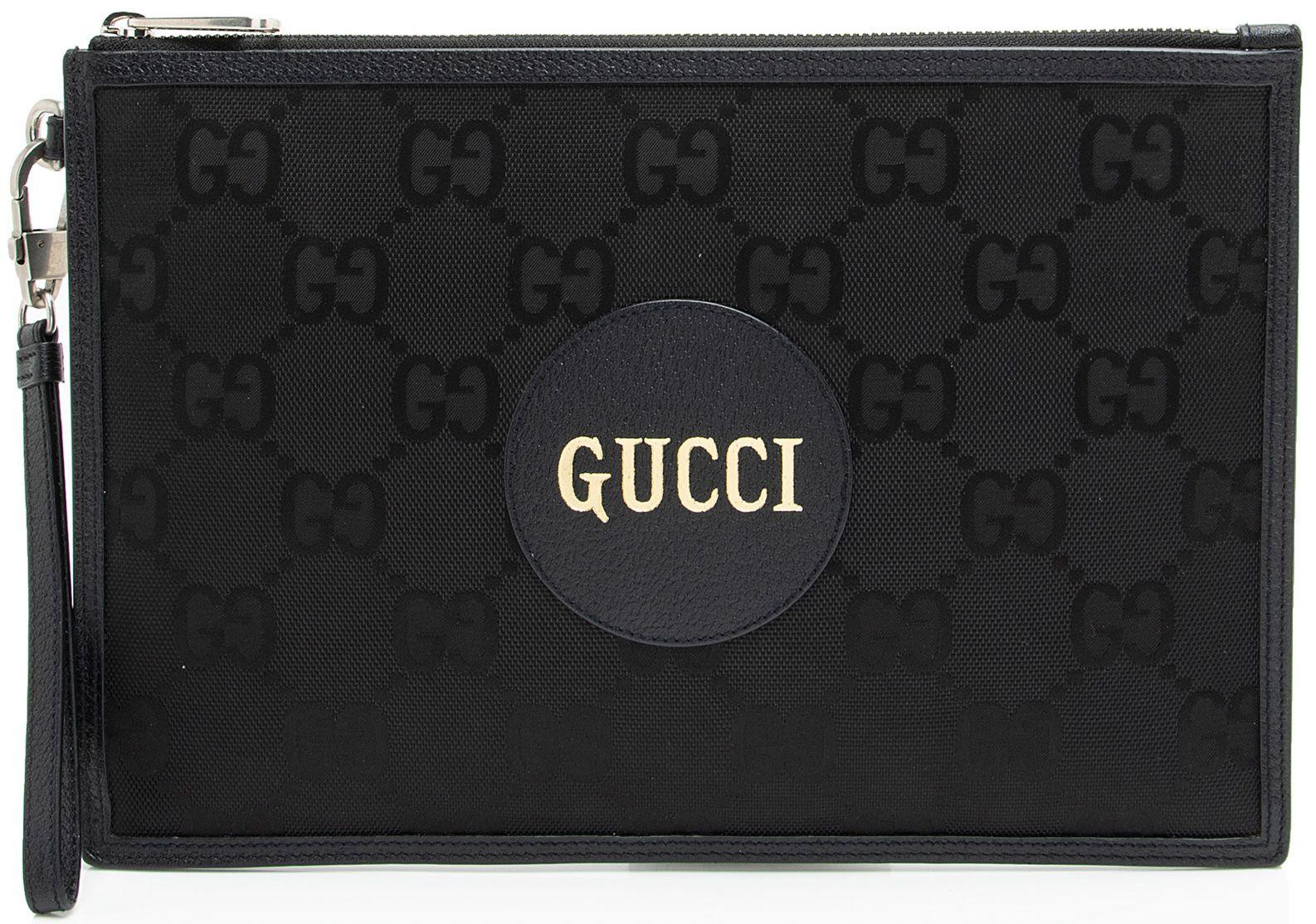 Gucci  GG Econyl Off The Grid Long Pouch - Black - Canvas - Excellent