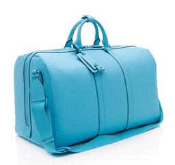 Gucci GG Rubber Effect Large Duffle - Leather - Blue