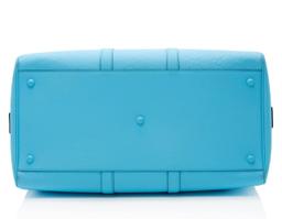 Gucci GG Rubber Effect Large Duffle - Leather - Blue