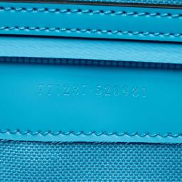 Gucci GG Rubber Effect Large Duffle - Leather - Blue