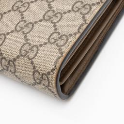 Gucci GG Supreme Dionysus Chain Wallet - Leather - Beige (Brown Nylon)