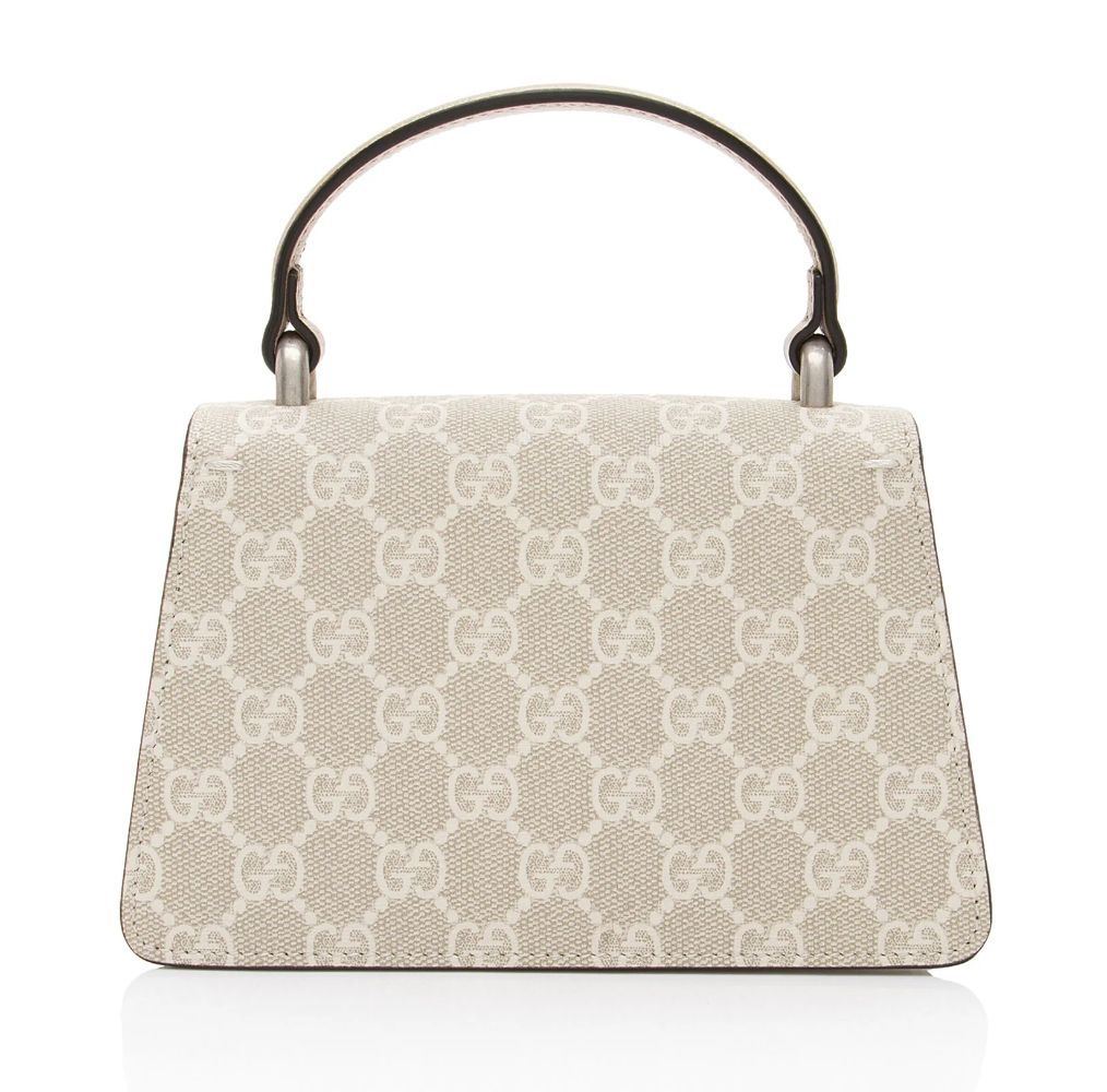 Gucci GG Supreme Dionysus Mini Top Handle - Coated Canvas - Beige