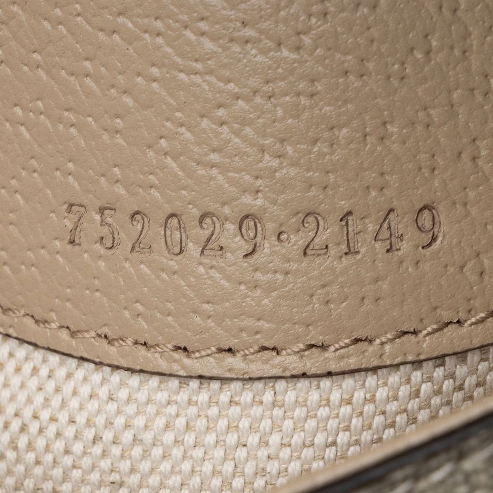 Gucci GG Supreme Dionysus Mini Top Handle - Coated Canvas - Beige