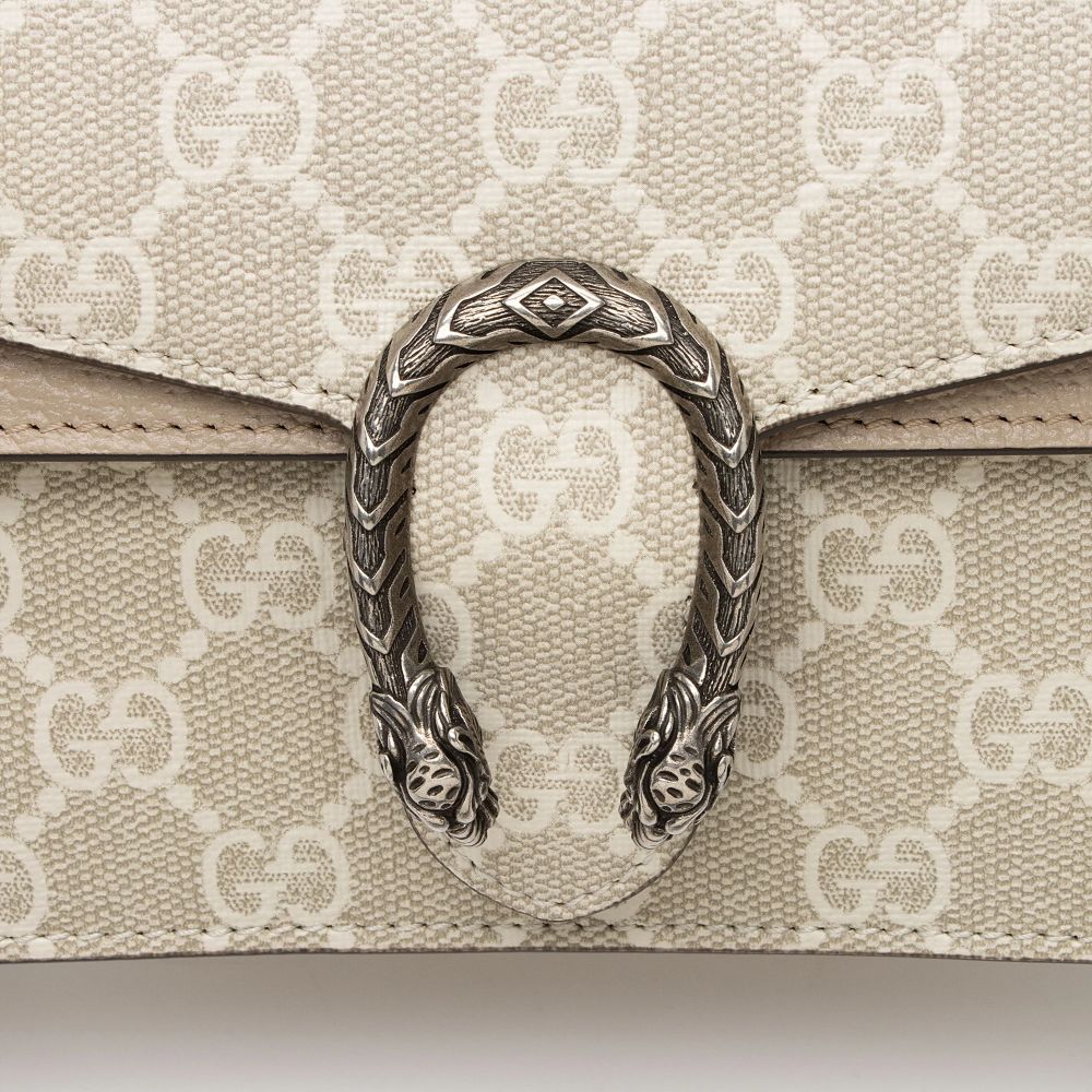 Gucci GG Supreme Dionysus Mini Top Handle - Coated Canvas - Beige