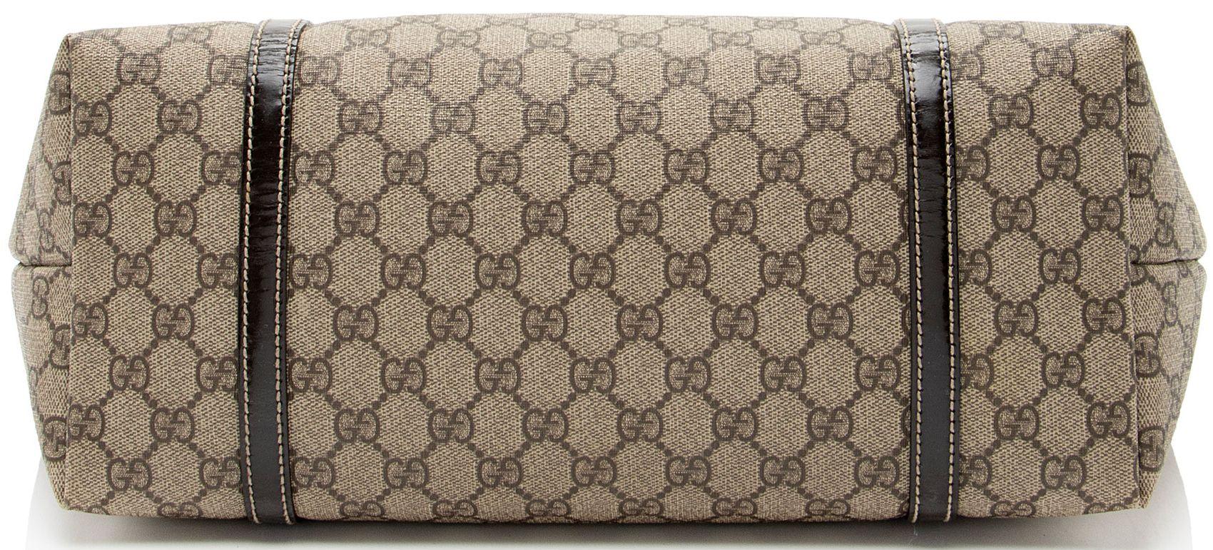 Gucci GG Supreme Joy Medium Tote - Coated Canvas - Brown