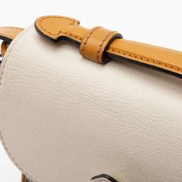 Gucci GG Supreme Leather Padlock Mini Crossbody - Leather - Beige/Brown