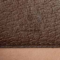 Gucci GG Supreme Ophidia Round Mini Backpack - Coated Canvas - Beige/Brown