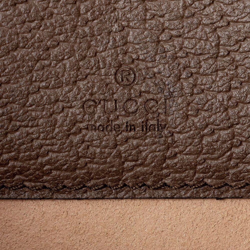 Gucci GG Supreme Ophidia Round Mini Backpack - Coated Canvas - Beige/Brown