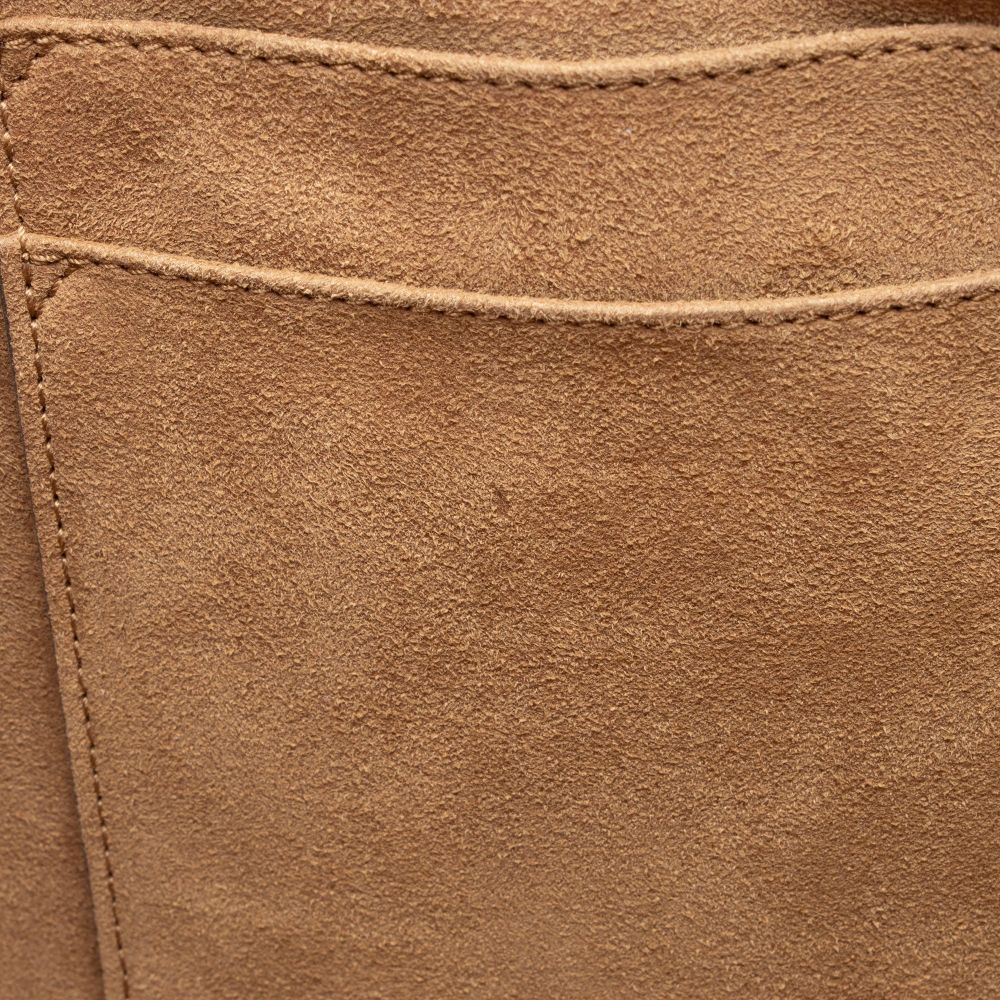 Gucci GG Supreme Padlock Medium Shoulder Bag - Leather - Red/Brown/Pink