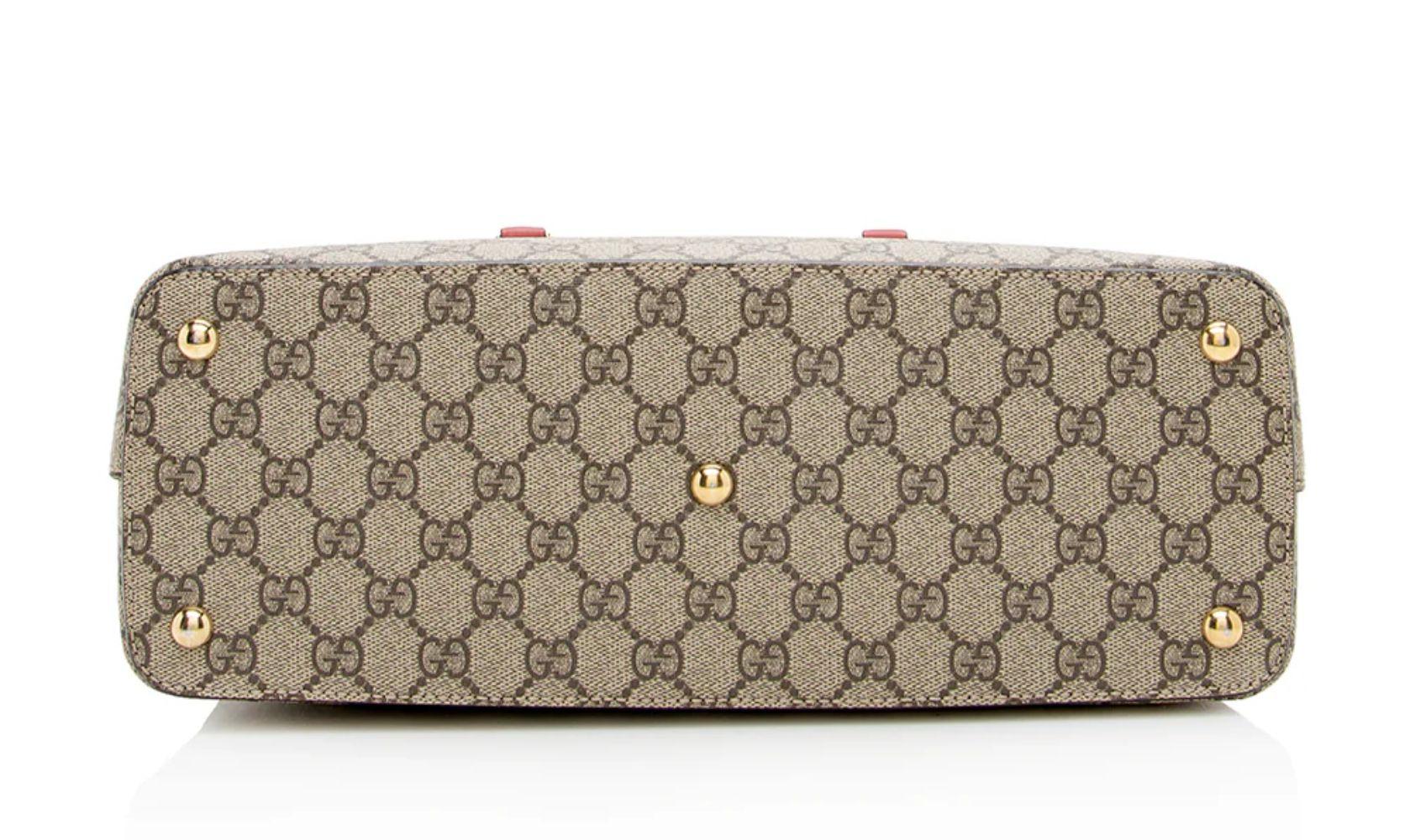 Gucci GG Supreme Small Tote - Coated Canvas - Beige