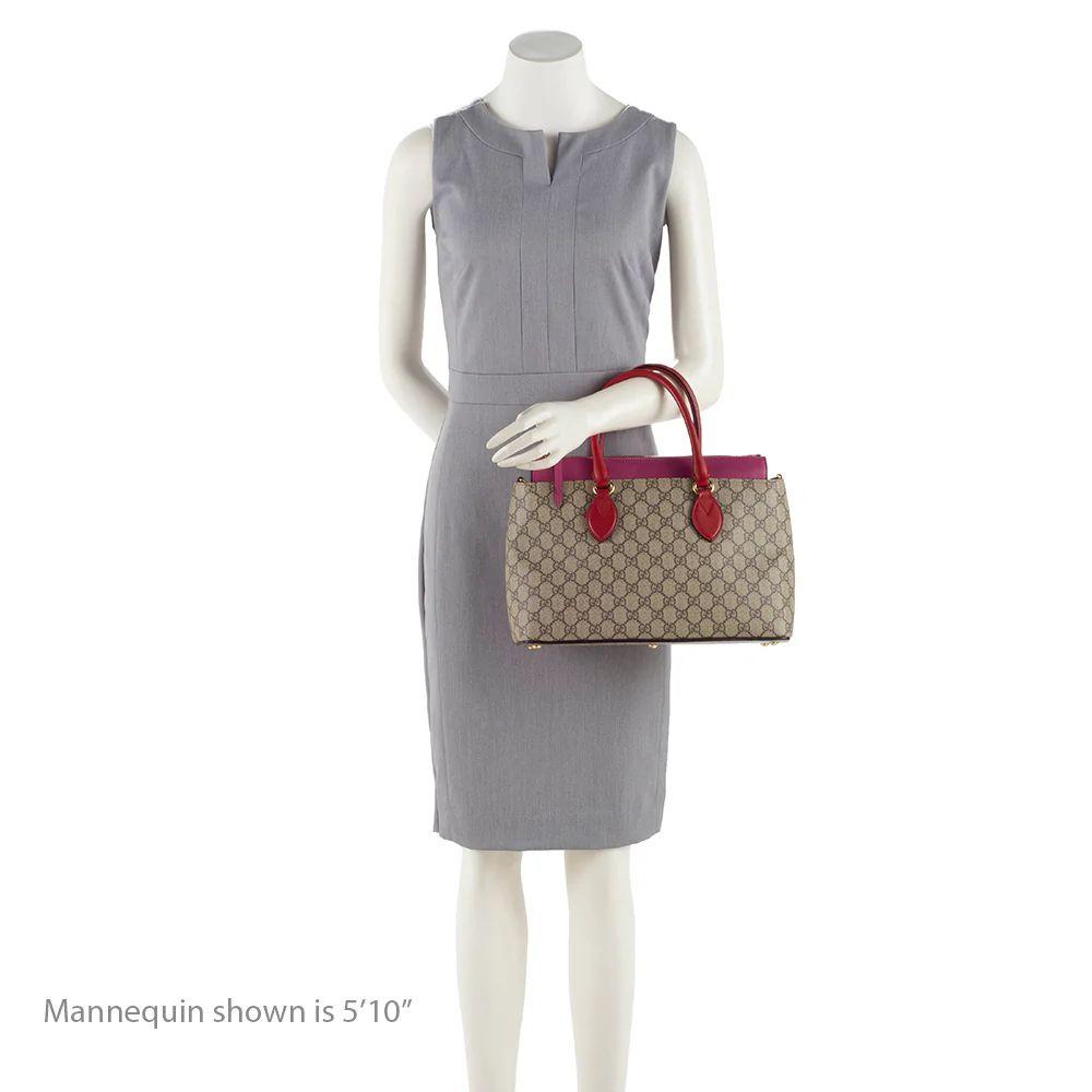 Gucci GG Supreme Small Tote - Coated Canvas - Beige