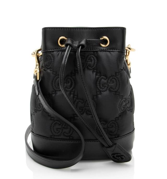 Gucci Jumbo GG Matelasse Bucket Bag