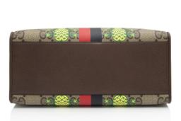 Gucci Jumbo GG Supreme Dollar Pineapple Medium Tote - Coated Canvas - Beige/Brown/Multicolor