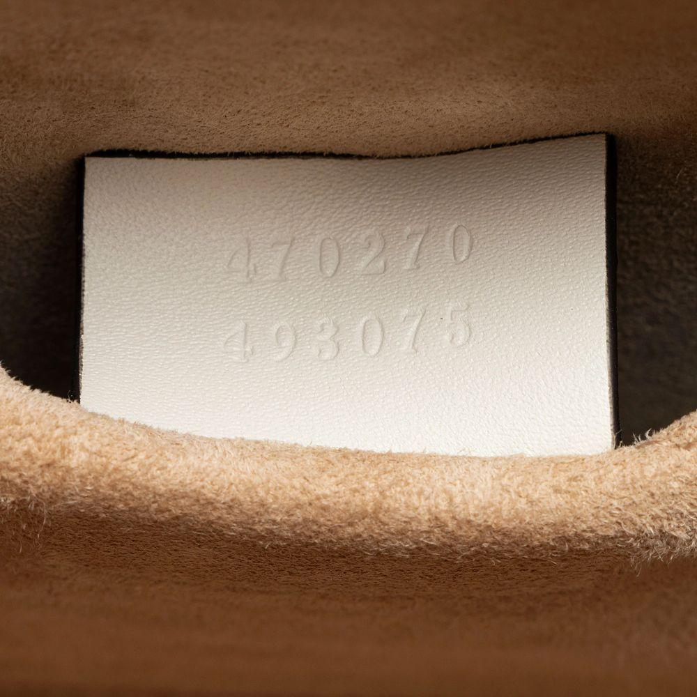 Gucci Leather Animal Studs Sylvie Mini Satchel - Leather - White