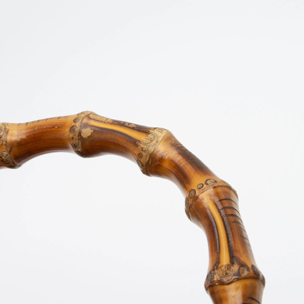 Gucci Leather Bamboo Blooms Medium Shopper Tote - Leather - Multicolor/Red