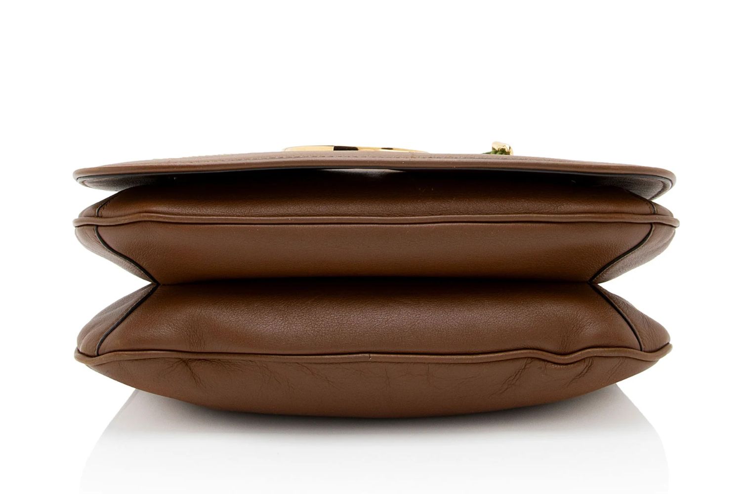 Gucci Leather Blondie Medium Shoulder Bag - Leather - Brown