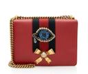 Gucci Leather Evil Eye Chain Medium Shoulder Bag