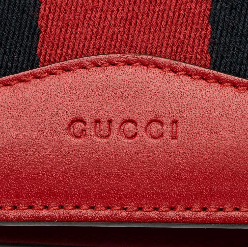 Gucci Leather Evil Eye Chain Medium Shoulder Bag - Leather - Red