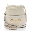 Gucci Leather Horsebit 1955 Drawstring Bucket Bag