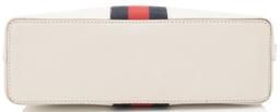 Gucci Leather Ophidia Dome Small Shoulder Bag - Leather - White