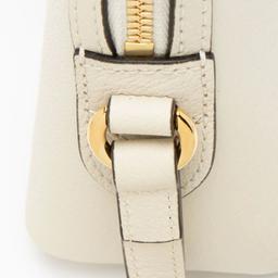 Gucci Leather Ophidia Dome Small Shoulder Bag - Leather - White
