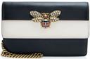 Gucci Leather Queen Margaret Wallet on Chain