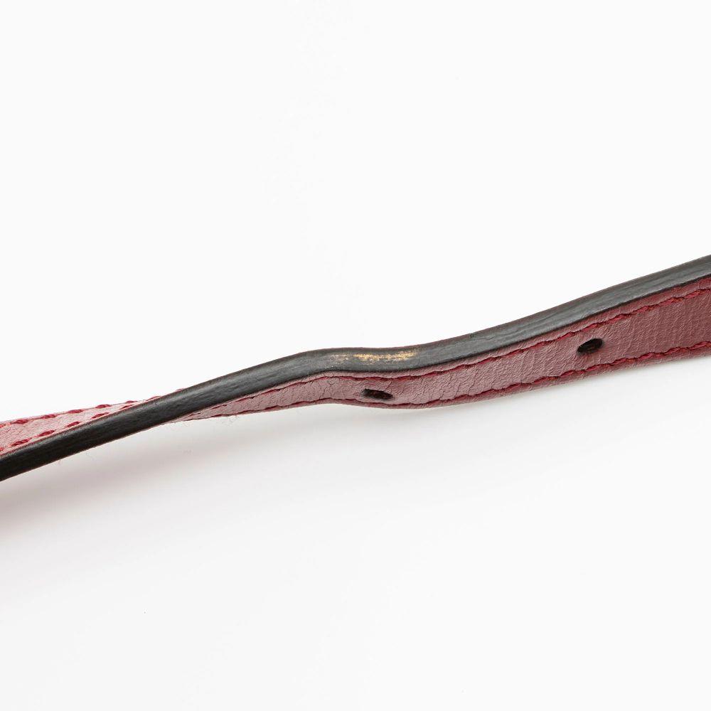 Gucci Leather Sylvie 1969 Mini Shoulder Bag - Leather - Red