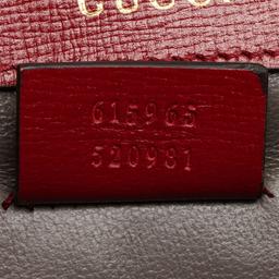 Gucci Leather Sylvie 1969 Mini Shoulder Bag - Leather - Red