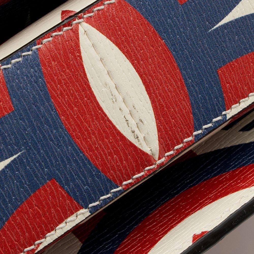 Gucci x Adidas G Horsebit 1955 Medium Shoulder Bag - Calfskin - Blue/Red/White