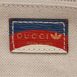 Gucci x Adidas G Horsebit 1955 Medium Shoulder Bag - Calfskin - Blue/Red/White