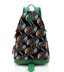 Gucci x North Face Econyl Logo Medium Backpack - Nylon - Black/Green/Multicolor
