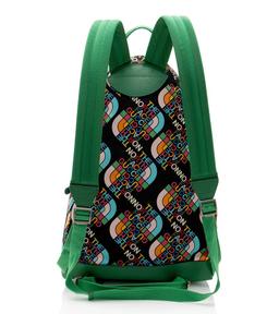 Gucci x North Face Econyl Logo Medium Backpack - Nylon - Black/Green/Multicolor