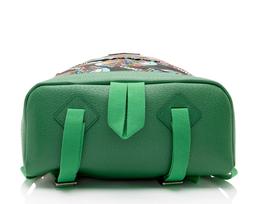 Gucci x North Face Econyl Logo Medium Backpack - Nylon - Black/Green/Multicolor